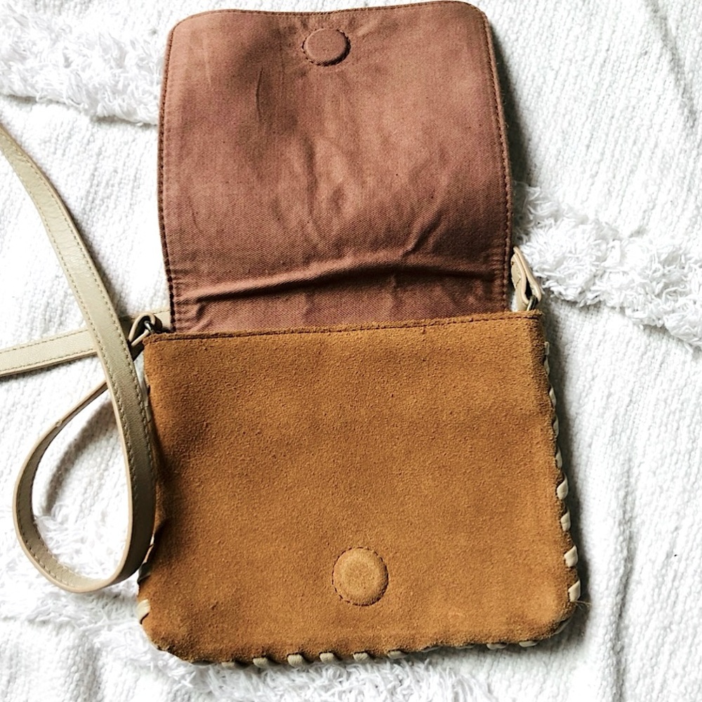 Urban Outfitters suede and leather mini crossover bag - Picture 7 of 9